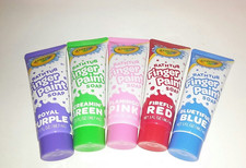 Crayola vasca da bagno sapone pittura dita bambini 3 oz: blu rosso verde rosa viola 5 pezzi! Face & Finger Paint price