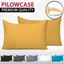 Federe 2 - 8 Pack Lusso Microfibra Casalinga Confezione Coppia Federe Oro Pillow Bebè price