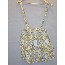 Top cravatta floreale Le Ragazze Italy blu avorio verde AY1873 uomo medio nuovo con etichetta Tunic Ragazza price