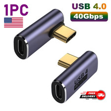 Adattatore USB-C Maschio a Femmina 90 Gradi, 1 Confezione - Extender Type-C 100W in Viola Convertitore e adattatore per telefono cellulare price