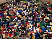 100 pezzi LEGO / mattoncini / puliti / colori misti casuali / giocattoli da costruzione Legos (Building Toys) price