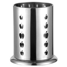Porta Utensili Cucina Bacchette Acciaio Inox con Pratico Drenaggio Practical Cucina Utensili price