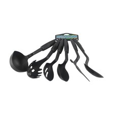 Pratico Set di Utensili da Cucina in Nylon 6 Pezzi Perfetto per Cottura Friggere e Altro Practical Cucina Utensili price