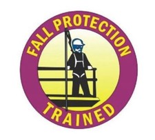 Adesivo cappello rigido addestrato protezione anticaduta decalcomania Fall Protection Attrezzatura price