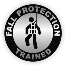 Adesivo cappello rigido addestrato protezione anticaduta decalcomania Fall Protection Attrezzatura price