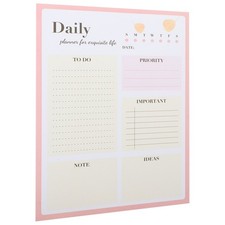 Piano di Lavoro Blocco Notebook Planner Agenda Giornaliera Mini Blocco Note Programma Agenda price