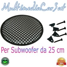 Griglia Protezione Acciaio Subwoofer Woofer 250 mm 25 cm Hi Fi Auto Casse Auto Auto Altoparlanti & Subwoofer price