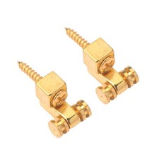 2pz Albero Corde Rullo in Metallo per Chitarra Accessori Musicali Dorati Accessori per Musical Instrument price