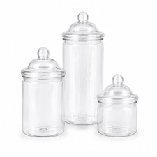 Barattolo di plastica per dolci coperchio vittoriano Bobble PET contenitore per caramelle per alimenti Regno Unito Contenitori Containers price