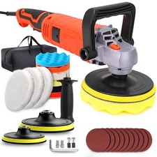 Cera Lucidatrice Tampone Auto 7 Velocità Rotante 6" + 7" Piastra di Supporto Lucidatrice Polisher / Polishing Machine price
