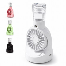 VENTILATORE PORTATILE CON SPRAY RICARICABILE USB MINI FAN UMIDIFICATORE AS-07116 Portatile Fan price
