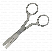 FORBICI DI SICUREZZA NASO ORECCHIO BAFFI BARBA CAPELLI BAMBINO UNGHIE MANICURE ARTIGIANALI ANIMALI DOMESTICI Scissors Bebè price