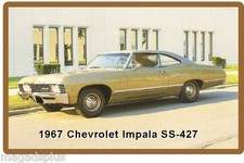 Calamita per frigorifero/cassetta attrezzi auto Chevrolet Impala SS-427 1967 Auto Refrigerator price