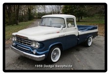 Calamita per frigorifero/cassetta attrezzi Dodge Sweptside Pickup 1959 Auto Refrigerator price
