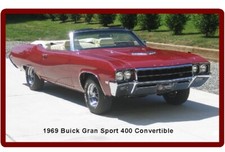 Calamita frigorifero/cassetta attrezzi Buick Gran Sport 400 Cabrio 1969 Auto Refrigerator price