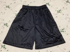 PANTALONCINO SPORTIVO RAGAZZO TAGLIA L NERO ELASTICIZZATO E COULISSE FODERATO VITA 24"--26" Pantaloncini ragazzo price