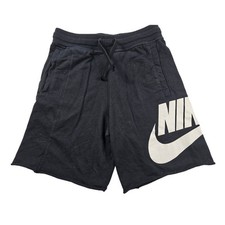 Nike pantaloncino ragazzo cotone coulisse vita tasca piccolo nero bianco comfort S y2k Pantaloncini ragazzo price