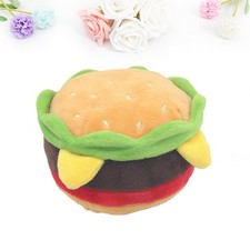 Toy creativo di peluche per peluche per animali domestici educativi (hamburger) Educativi Toy price