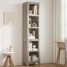 LIBRERIA MODERNA LEGNO DESIGN SCAFFALE PARETE CON MENSOLE SOGGIORNO CASA UFFICIO Ufficio Mensola Unit price