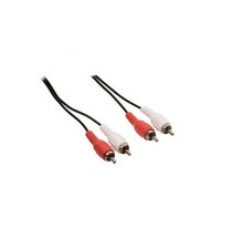 Cavo audio stereo 2x RCA maschio - 2x RCA maschio - 3 metri - Nero Cavo audio price