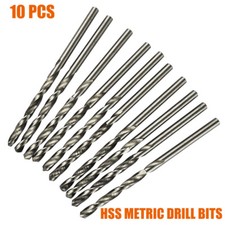 Set 10 Pezzi Punte Trapano Acciaio Extra Lunghe Alta Velocità Gambo Dritto Twist Dritto Nuove Drills price