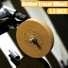 3.5" Car Decal Remover Eraser Wheel Tool for Drill Adhesive Pinstripe Sticker Drills price