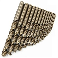15PCS Set di punte per trapano HSS cobalto 1,5-10mm trapani a torsione per metallo Drills price