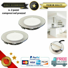 2x NIX FARETTO da INCASSO LED 2W SLIM 14mm MOBILI MENSOLE CAPPA driver integrato Cappe da incasso price
