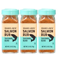 Trader Joe's Salmon Rub miscela di condimento 2,6 once (confezione da 3) Salt price