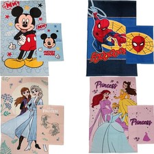 Set Asciugamano viso e Ospite spugna Disney Frozen Principesse Topolino Spiderma Asciugamano viso e mani price