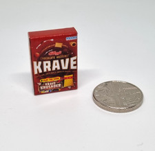 Casa delle bambole cibo in miniatura scala 1:12 scatola cereali colazione - Krave Breakfast Cereal price