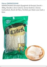 DAMAICHUHAI Shirataki (spaghetti di konjac) essiccati - 400 g, spaghetti a zero Pasta price