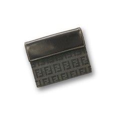 Autentico portafoglio FENDI Zucca 8M0033 in pelle dal Giappone Portafoglio donna price