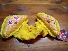 BARK BOX FORMAGGIO GRIGLIATO I MELT FOR YOU cane giocattolo BarkBox Crinkle Squeakers NUOVO CON ETICHETTE Cheese price