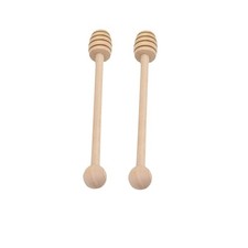 2 pezzi bastoncini in legno per miele marmellata sciroppo agitatore per vaso miele Honey e Jam price