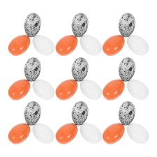 30 Pezzi Mini Uova Plastica Ornamenti Piccole Miniature a Forma di Pollo Collezione Eggs price