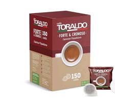 Cialde caffè Toraldo FORTE E CREMOSO (FORTE & CREMOSO 150 Unità (Confezione da Caffè price