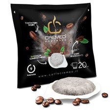 Cialde Caffè Cremeo Dark ESE 44mm 150pz Compostabili Espresso Cremoso Intenso Caffè price