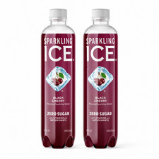 Sparkling Ice® Acqua frizzante alla ciliegia nera aromatizzata naturalmente, 17 fl oz (confezione da 2) Carbonated Drinks price
