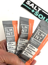 LOTTO 3 confezioni bevande idratanti LMNT ELECTROLYTE sale pompelmo CALDO o FREDDO Hot Powdered Drinks price