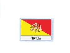 Ecusson patch badge imprime drapeau sicile sicilien Badge price