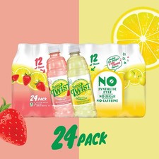 Nature's Twist Confezione Varietà Limonata Senza Zucchero 16,9 fl. oz confezione da 24 SPEDIZIONE GRATUITA Lemonade e Fruit Juice price
