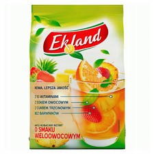 Ekland Tea Instant Drink: Gusto MULTI FRUTTA - CALDO o FREDDO 300g SPEDIZIONE GRATUITA Cold Powdered Drinks price