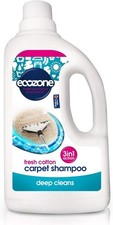 EcoZone Soluzione Shampoo per Tappeti 1 Litro Profumo di Cotone Fresco Macchia a Base Pianta Carpet Shampoo price