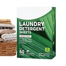 Earth Breeze Detersivo per Lavanderia Eco-Lenzuola 60 Carichi Ciascuno, Profumo Fresco Laundry Detergent price