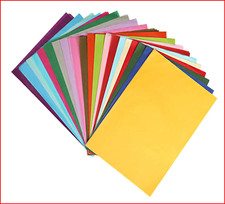 Naler 200 Pezzi Fogli di Carta Fazzoletto Artigianale, Formato A4 Colori Assortiti Carta Fazzoletto Arte Carta Tissue price