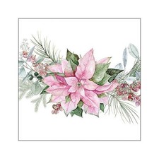 Tovaglioli di carta Ambiente 33 cm 3 strati 20 pezzi - Poinettia rosa Napkin price