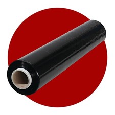 1 X ROTOLO FORTE NERO PALLET ELASTICO TERMORETRAIBILE IMBALLAGGIO PACCHI COLATA PELLICOLA ADESIVA Cling Film price