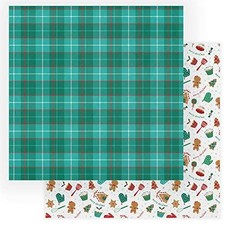 Baking Spirits Bright - Non una creatura stava mescolando - Scrapbook Paper 12x12-5 Sh Baking Carta price