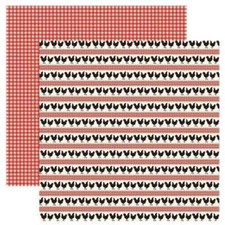 Reminisce Baking Gingham Stripe - 5 fogli Baking Carta price